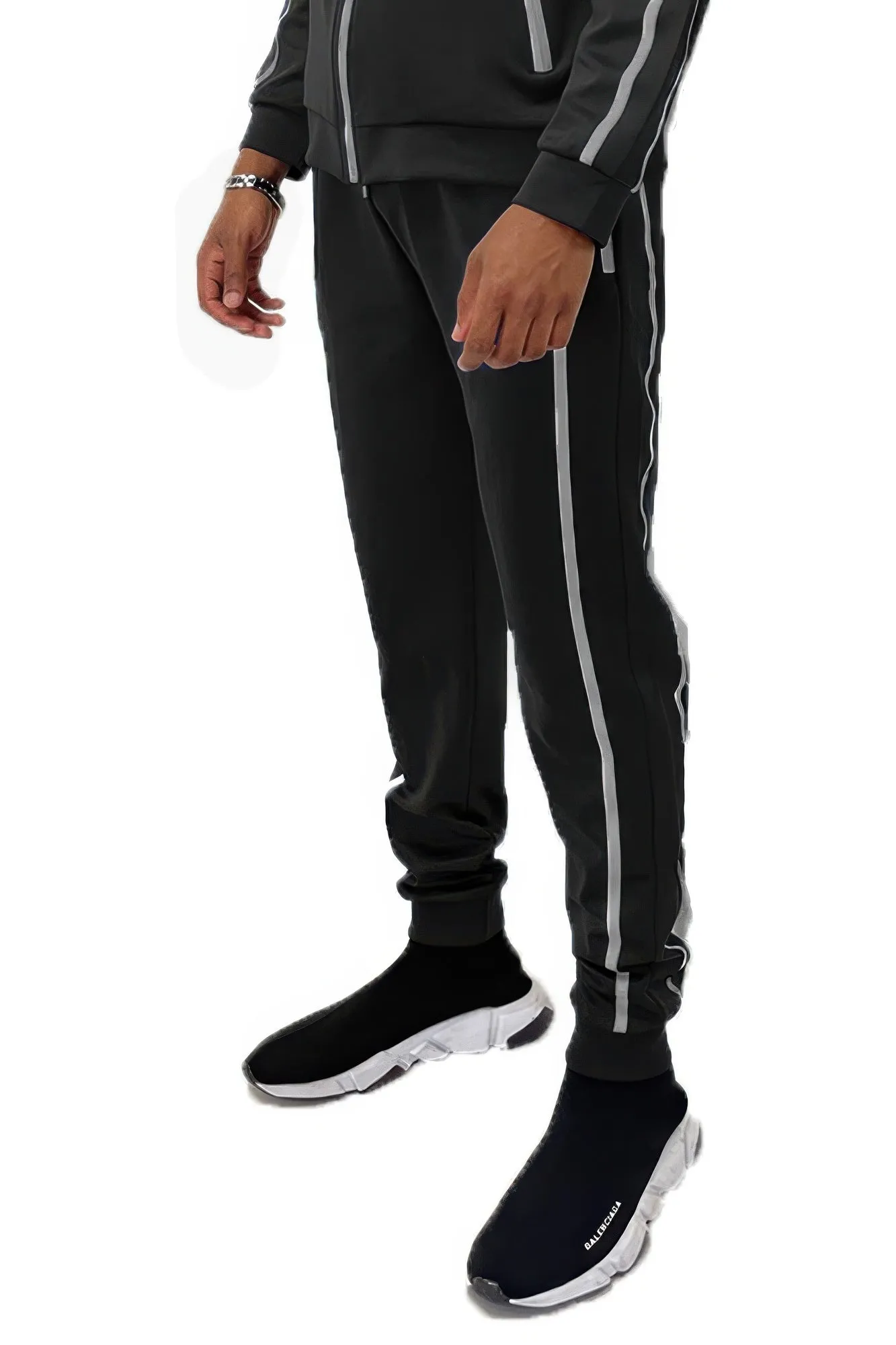 Mens Active Wear Running Track Pant Joggers sold by Unique Kulture product image thumbnail 2
