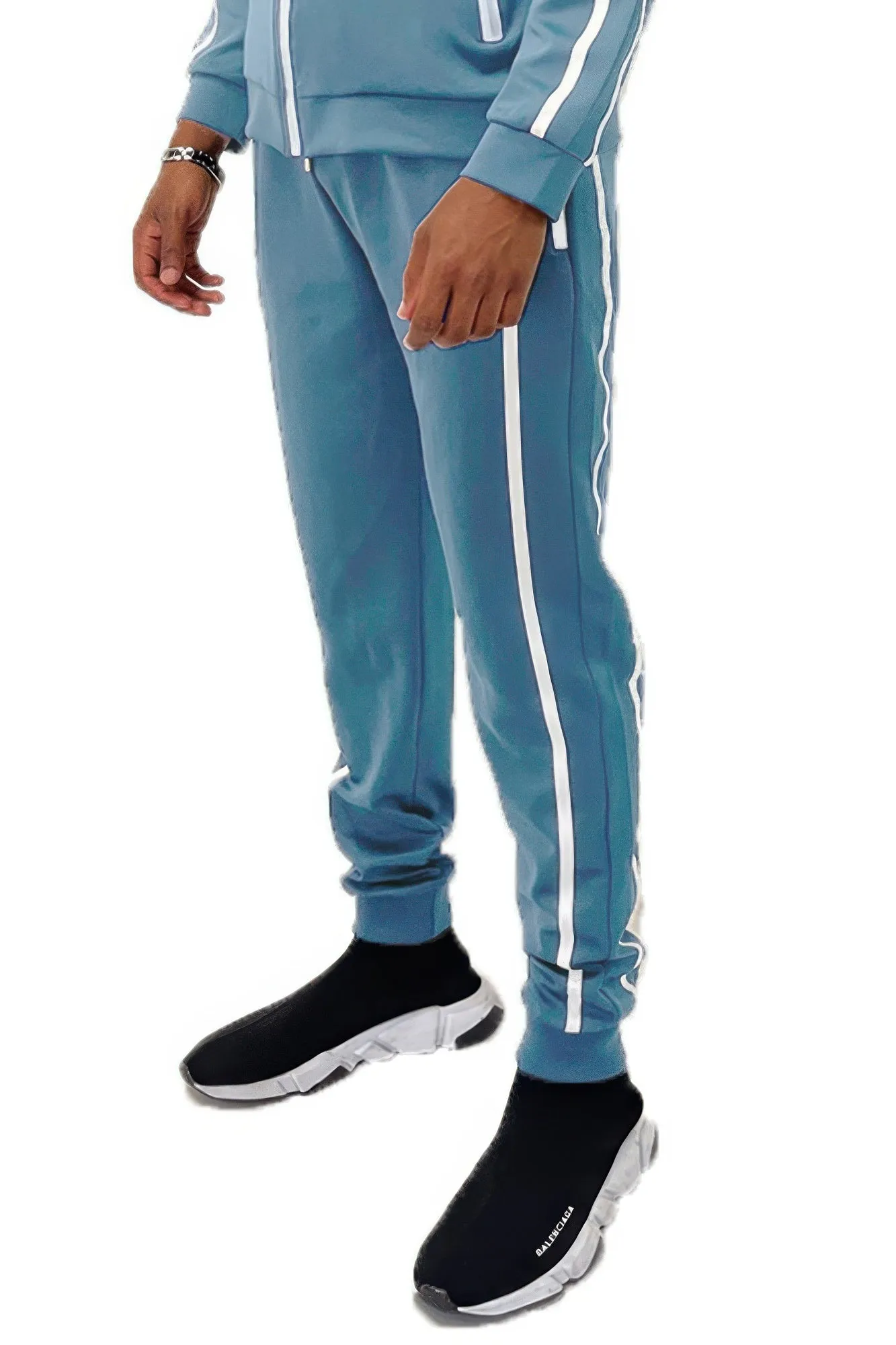 Mens Active Wear Running Track Pant Joggers sold by Unique Kulture product image thumbnail 4