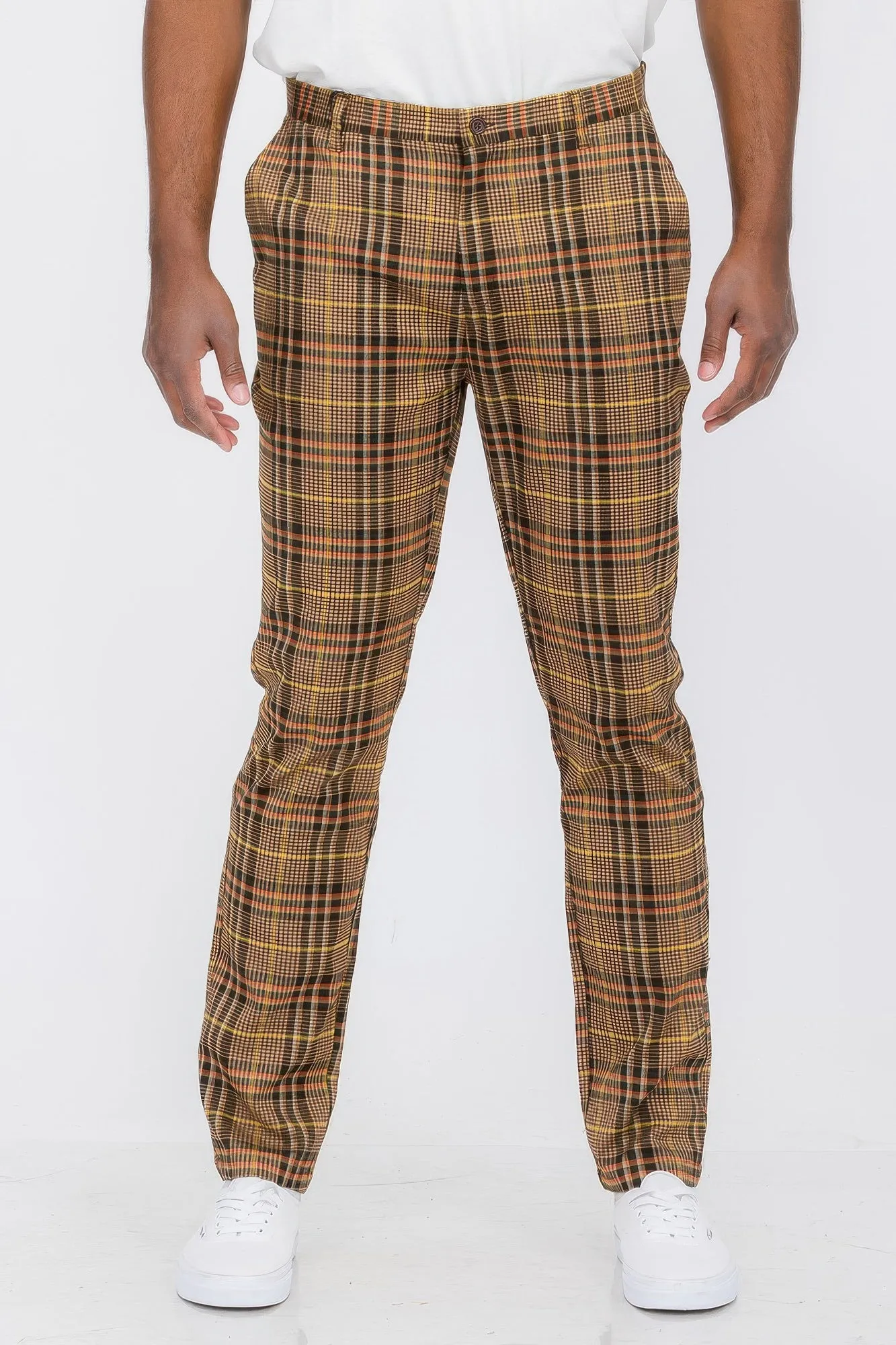 Mens Plaid Trouser Pants sold by Unique Kulture