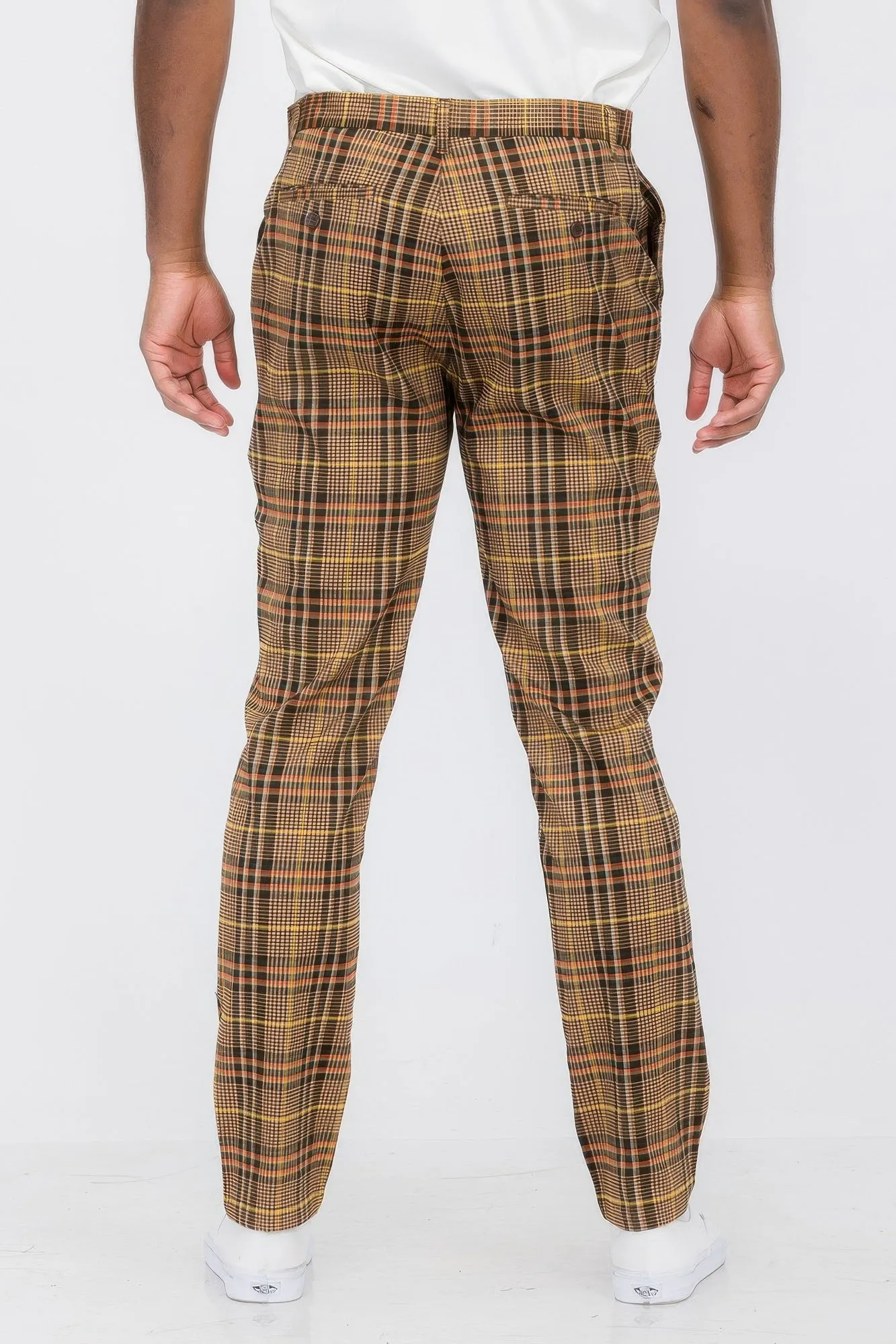Mens Plaid Trouser Pants sold by Unique Kulture product image thumbnail 3
