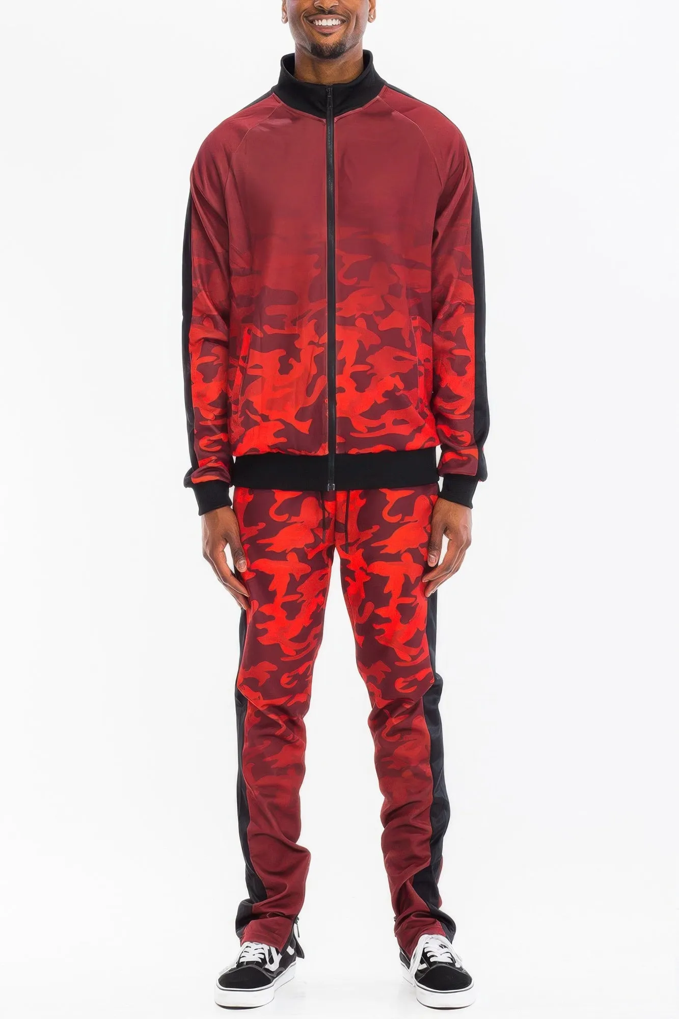 Mens Camo Ombre Print Track Pants sold by Unique Kulture product image thumbnail 5