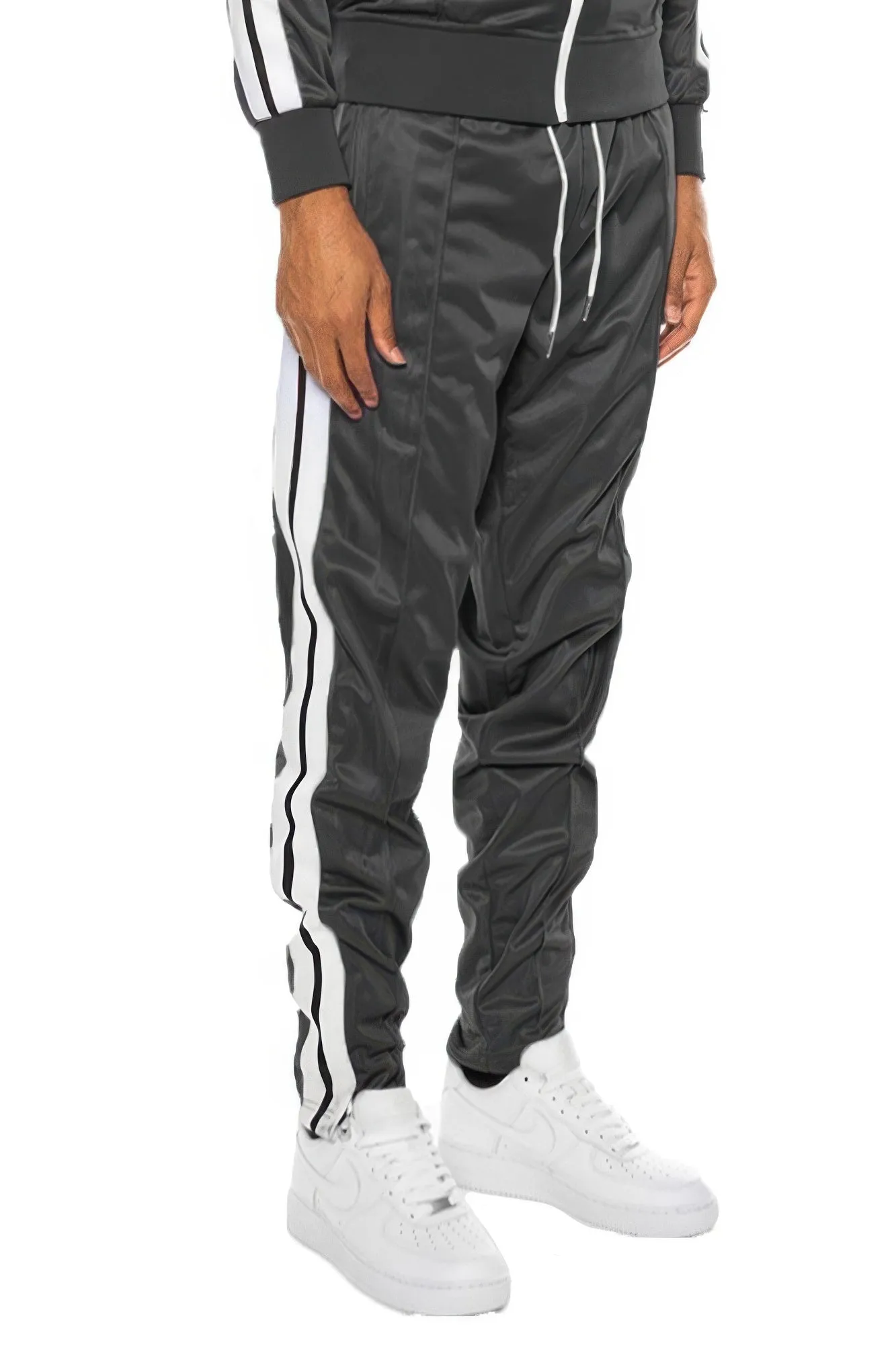 Striped Tape Track Pants sold by Unique Kulture product image thumbnail 5