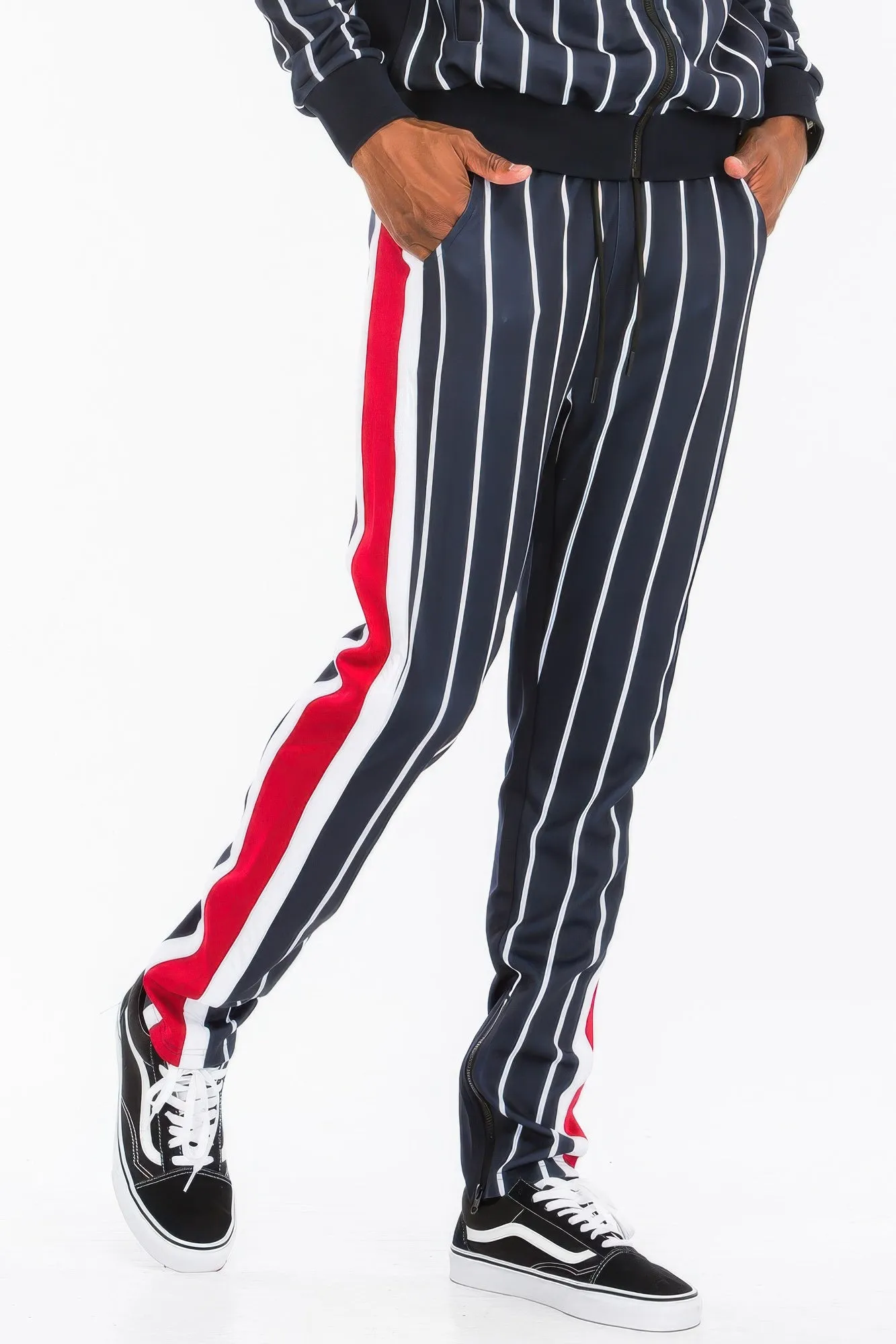 Printed Poly Span Track Pants sold by Unique Kulture product image thumbnail 2
