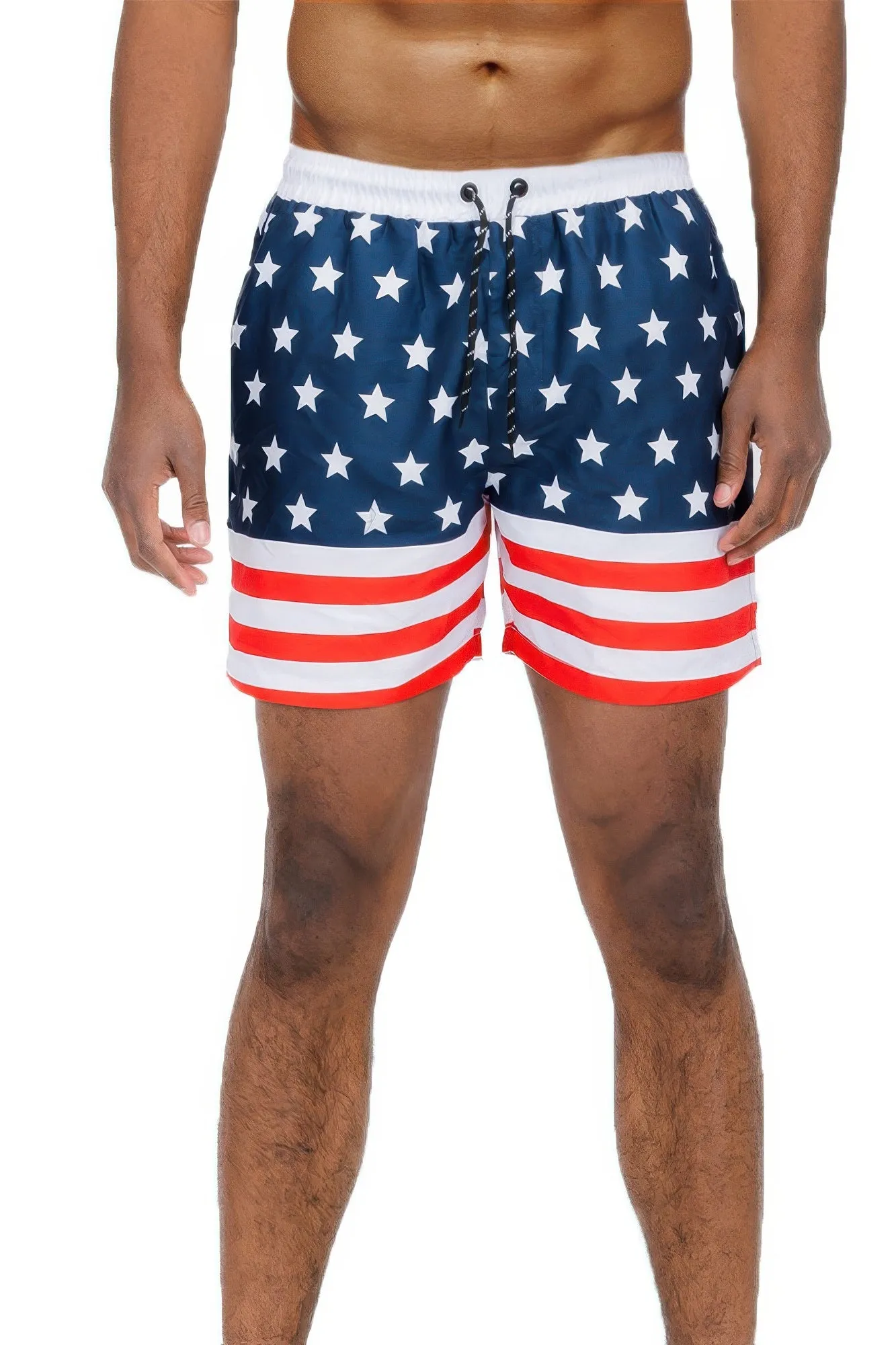 Team Usa Flag Swim Shorts sold by Unique Kulture product image thumbnail 3
