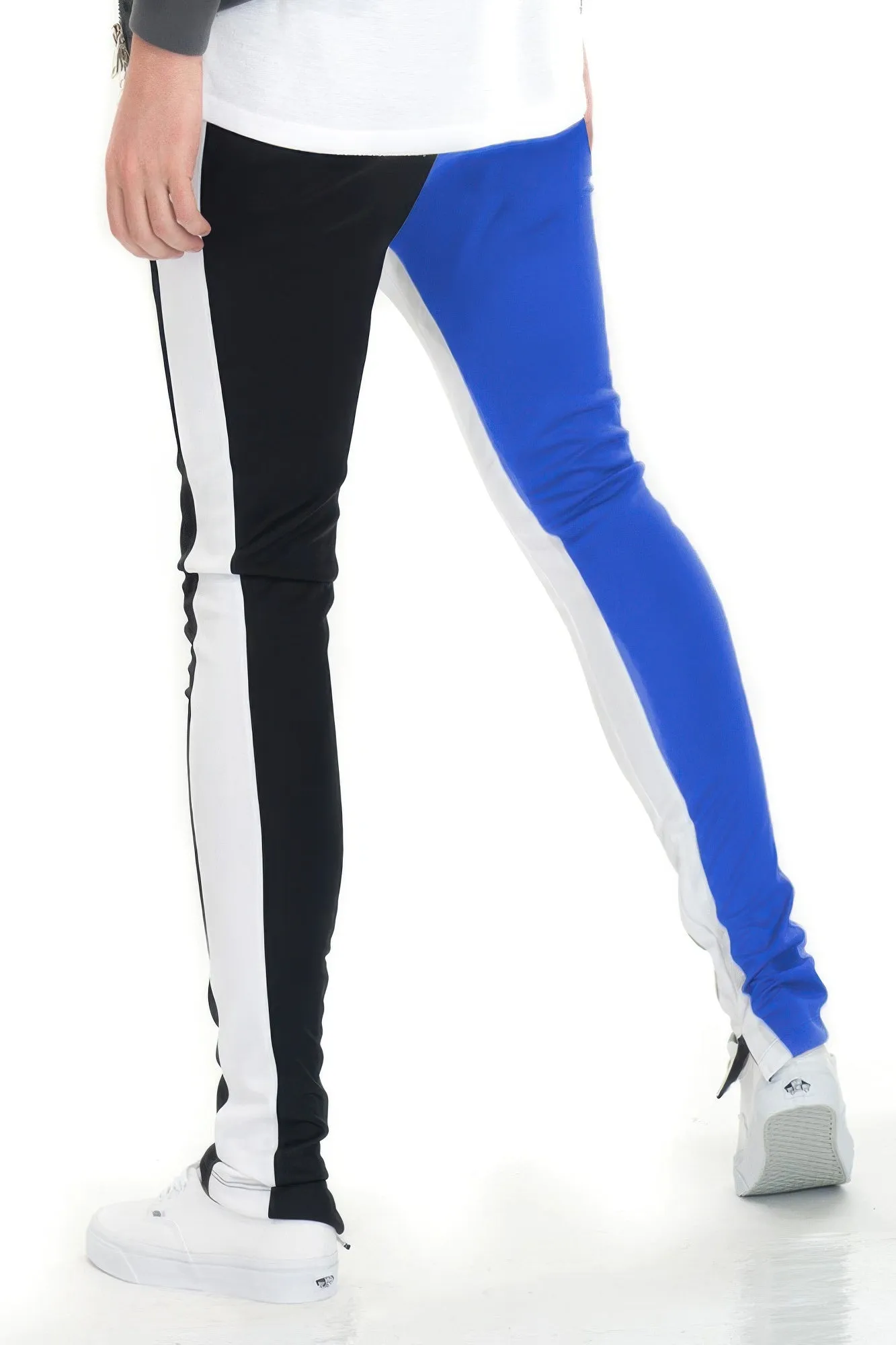 Two Tone Color Block Track Pant Jogger sold by Unique Kulture product image thumbnail 3