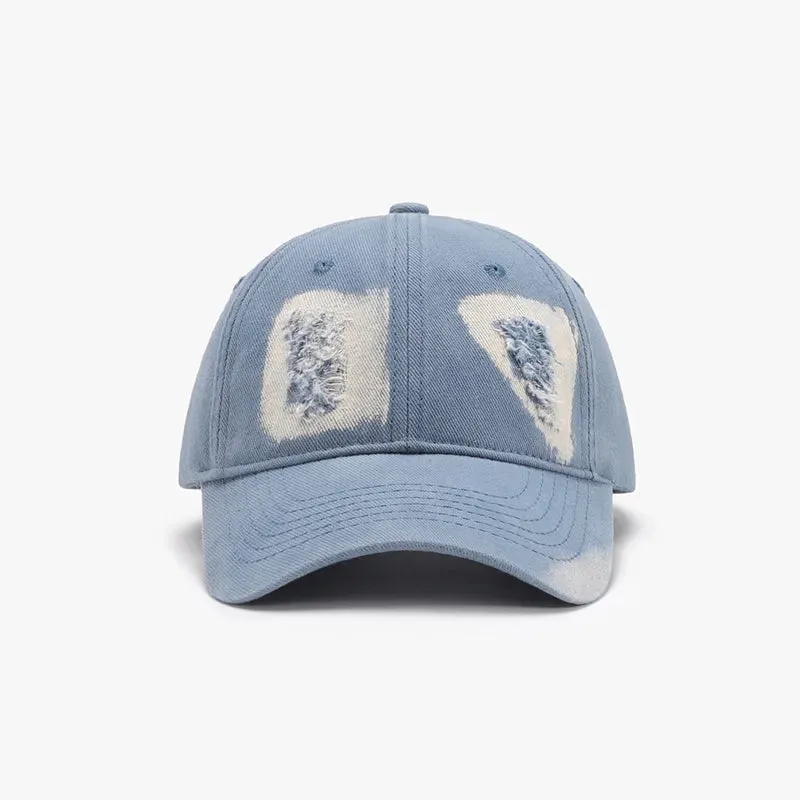 Distressed Cotton Baseball Cap sold by Unique Kulture