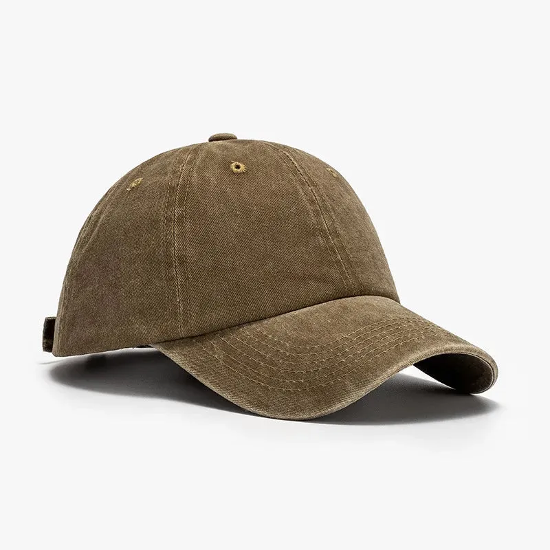 Washed Curved-Brim Baseball Cap sold by Unique Kulture product image thumbnail 4