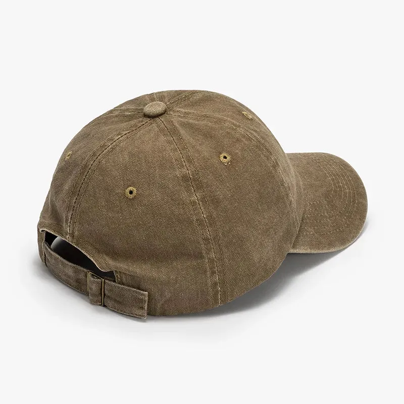 Washed Curved-Brim Baseball Cap sold by Unique Kulture product image thumbnail 5