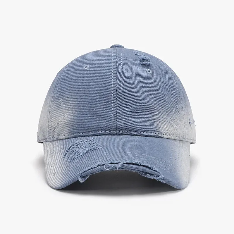 Distressed Adjustable Cotton Hat sold by Unique Kulture