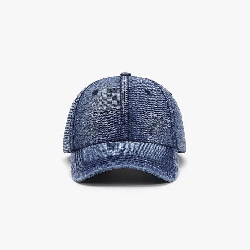 Adjustable Cotton Baseball Cap made by Trendsi