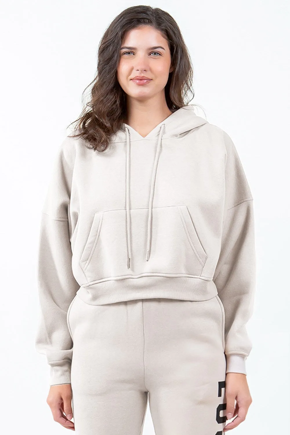 American Bazi Cropped Hoodie sold by Unique Kulture product image thumbnail 2
