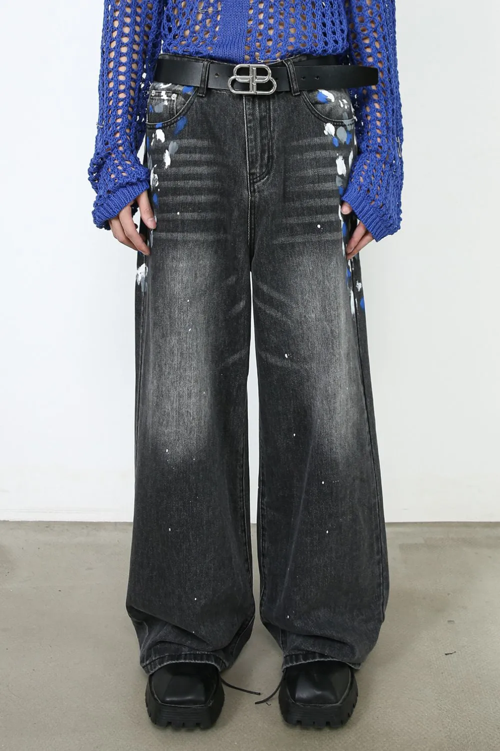 Men's Wide Leg Jeans sold by Unique Kulture product image thumbnail 2