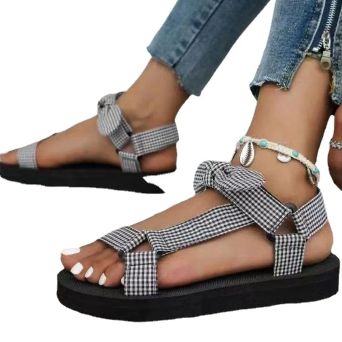 Open Toe Platform Sandals sold by Unique Kulture product image thumbnail 3