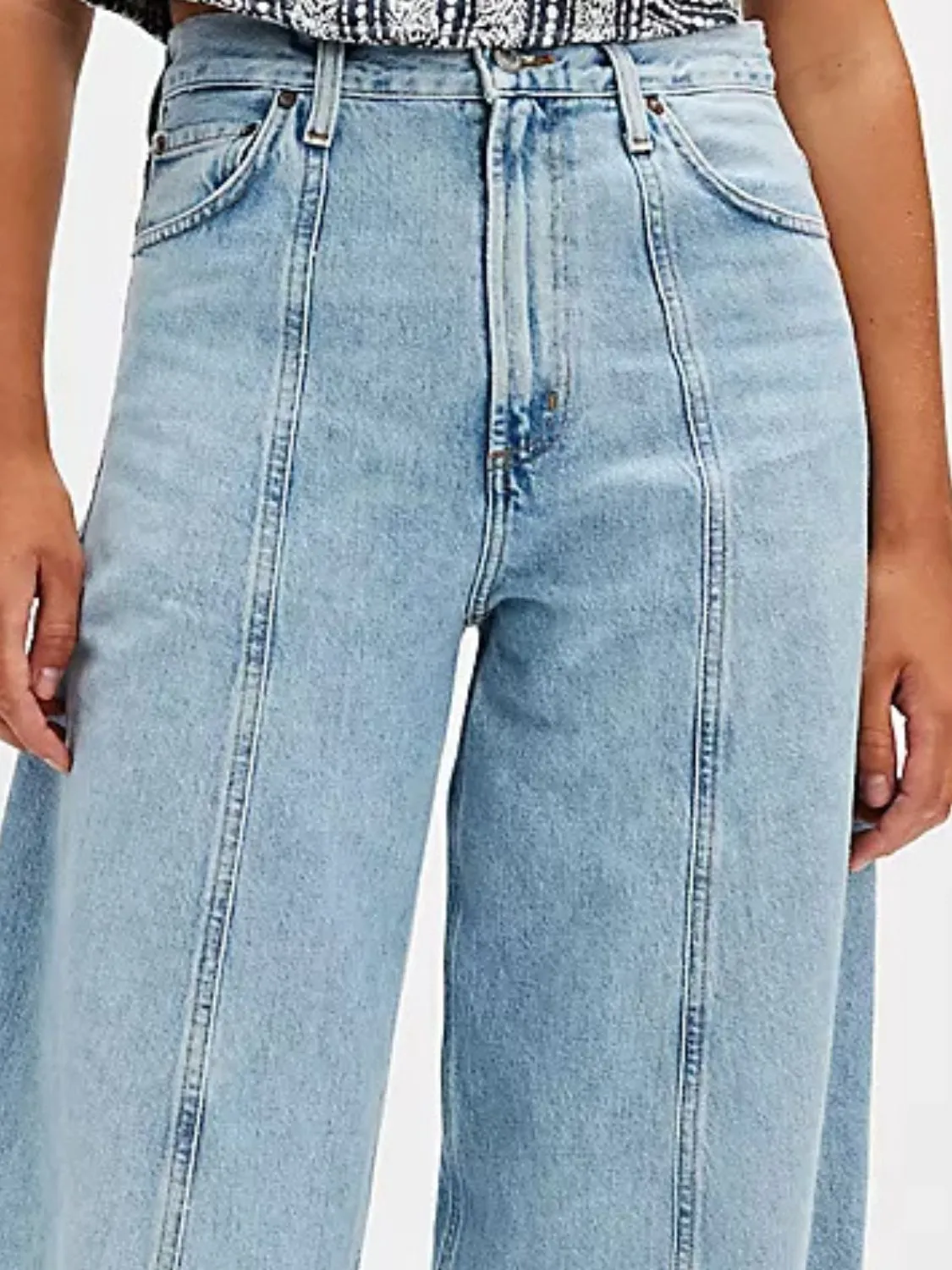 Wide Leg Jeans with Pockets sold by Unique Kulture product image thumbnail 3