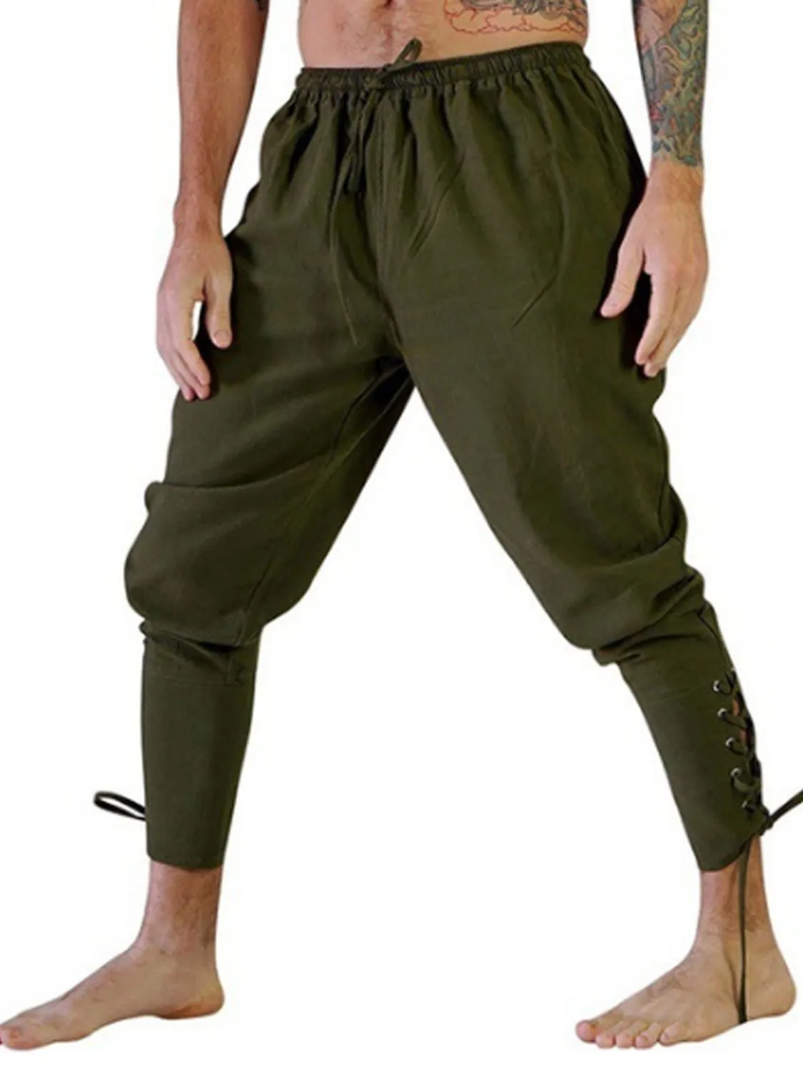 Men's Full Size Drawstring Joggers Plus Size sold by Unique Kulture