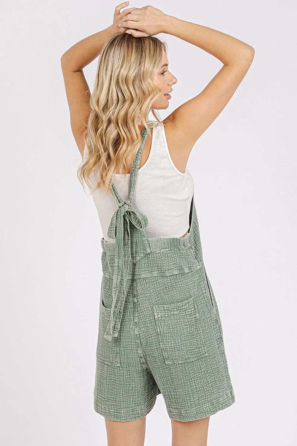 Mittoshop Textured Knotted Wide Strap Overalls sold by Unique Kulture product image thumbnail 3