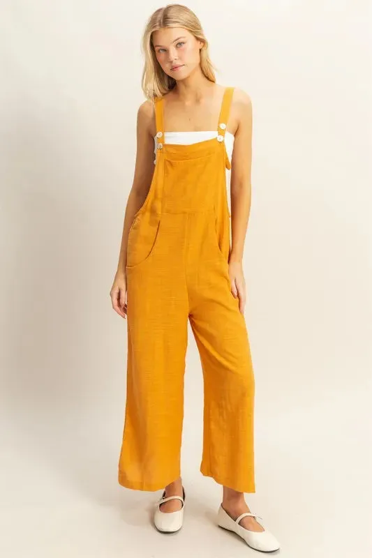 HYFVE Textured Wide Leg Overall sold by Unique Kulture