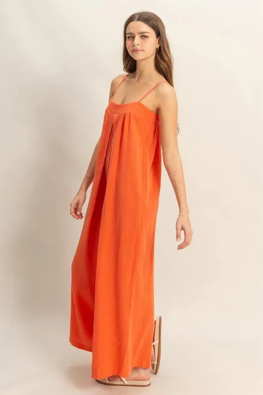 HYFVE Double Gauze Super Flowy Cami Jumpsuit sold by Unique Kulture product image thumbnail 2