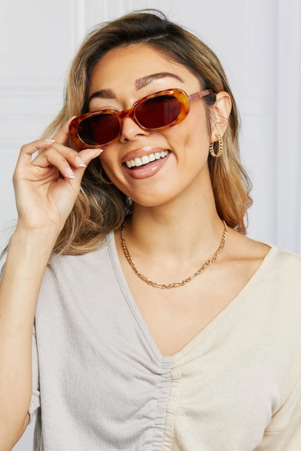 Oval Full Rim Sunglasses sold by Unique Kulture