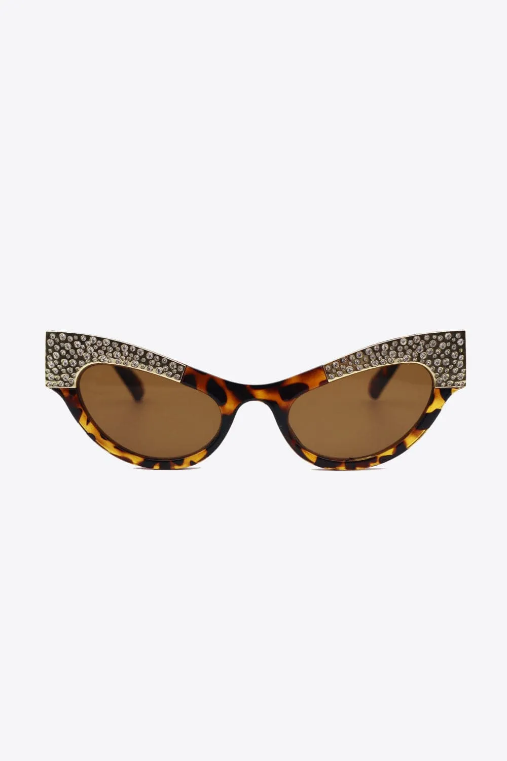 UV400 Rhinestone Trim Cat-Eye Sunglasses sold by Unique Kulture product image thumbnail 2