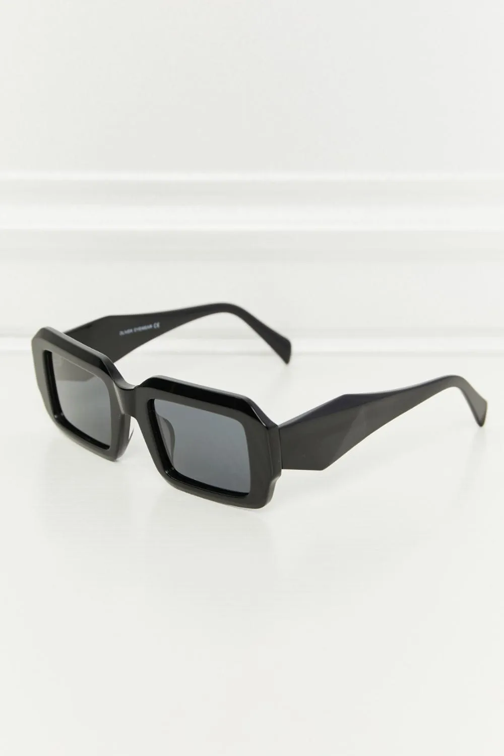 Rectangle TAC Polarization Lens Full Rim Sunglasses sold by Unique Kulture product image thumbnail 5
