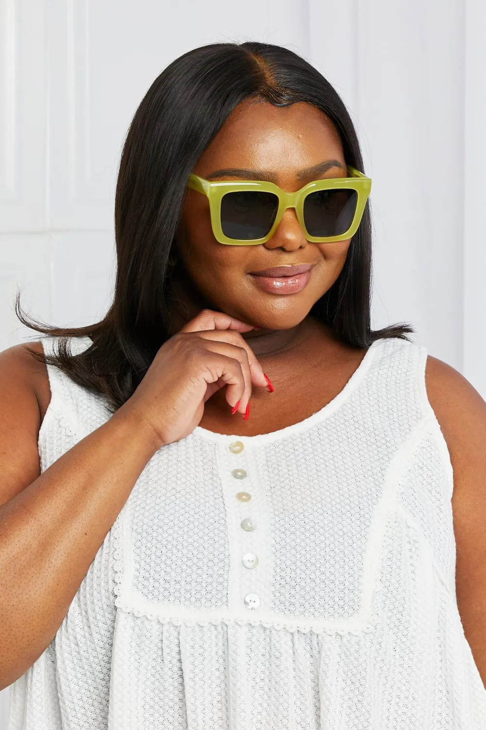 Square TAC Polarization Lens Sunglasses sold by Unique Kulture product image thumbnail 5