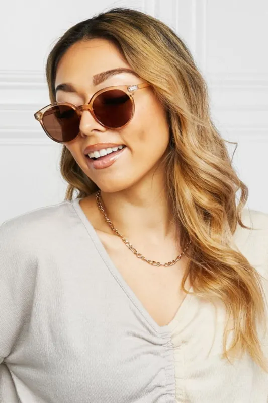 Round Full Rim Polycarbonate Frame Sunglasses sold by Unique Kulture