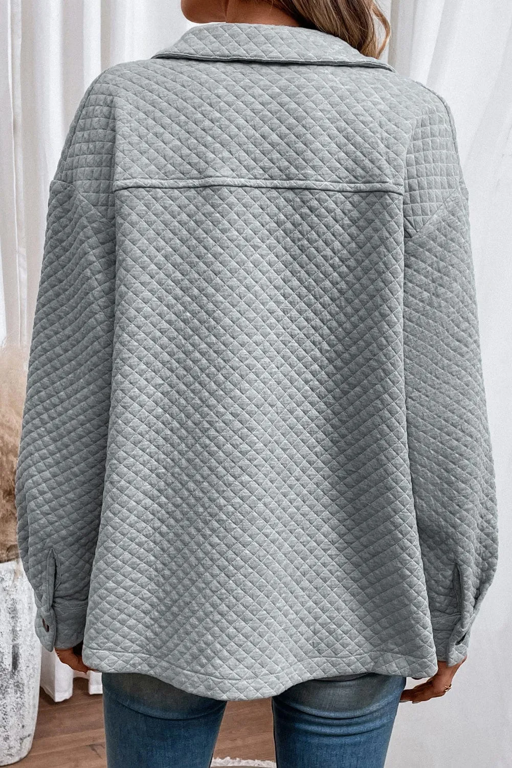 Button Down Collared Jacket sold by Unique Kulture product image thumbnail 2