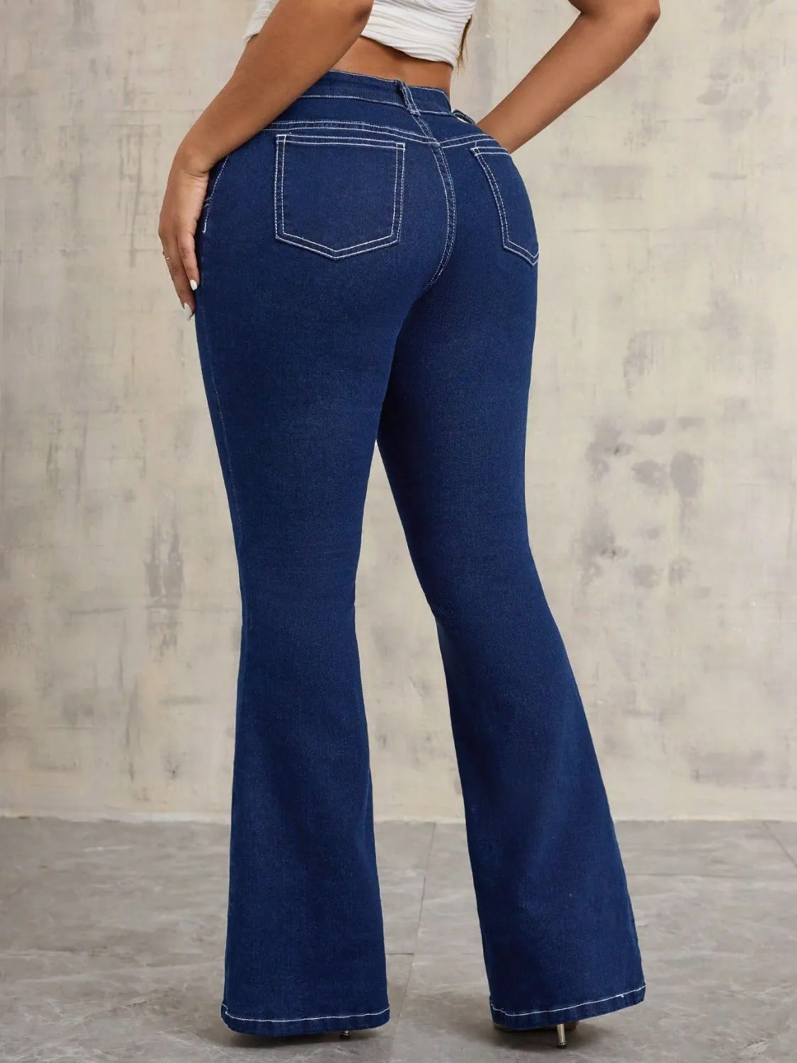 Flare Jeans with Pockets sold by Unique Kulture product image thumbnail 5