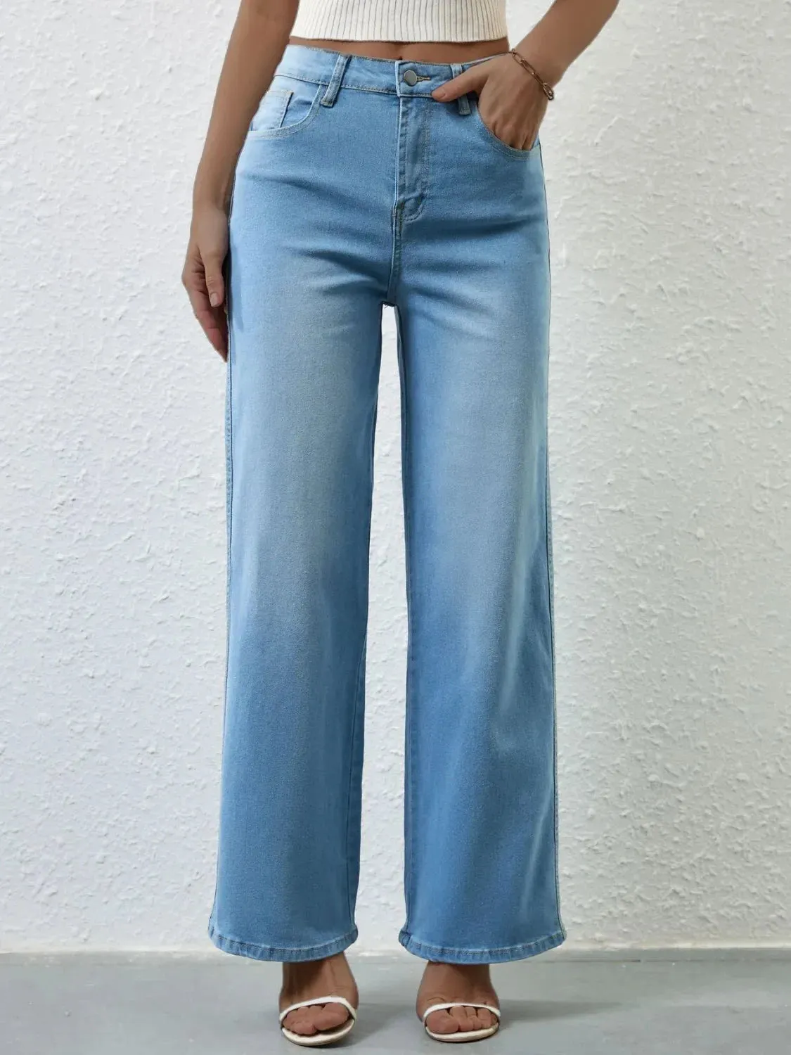 High Rise Wide Leg Jeans sold by Unique Kulture product image thumbnail 5