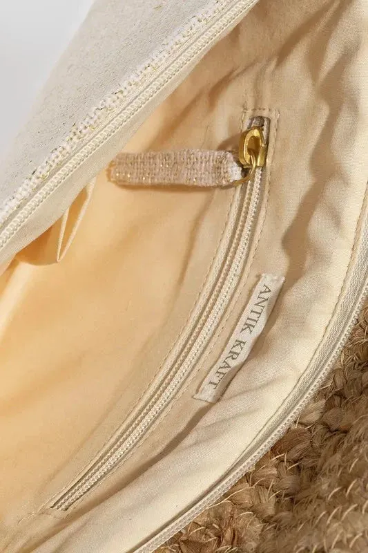 Fame Boho Beaded Eye Pattern Envelope Bag sold by Unique Kulture product image thumbnail 2