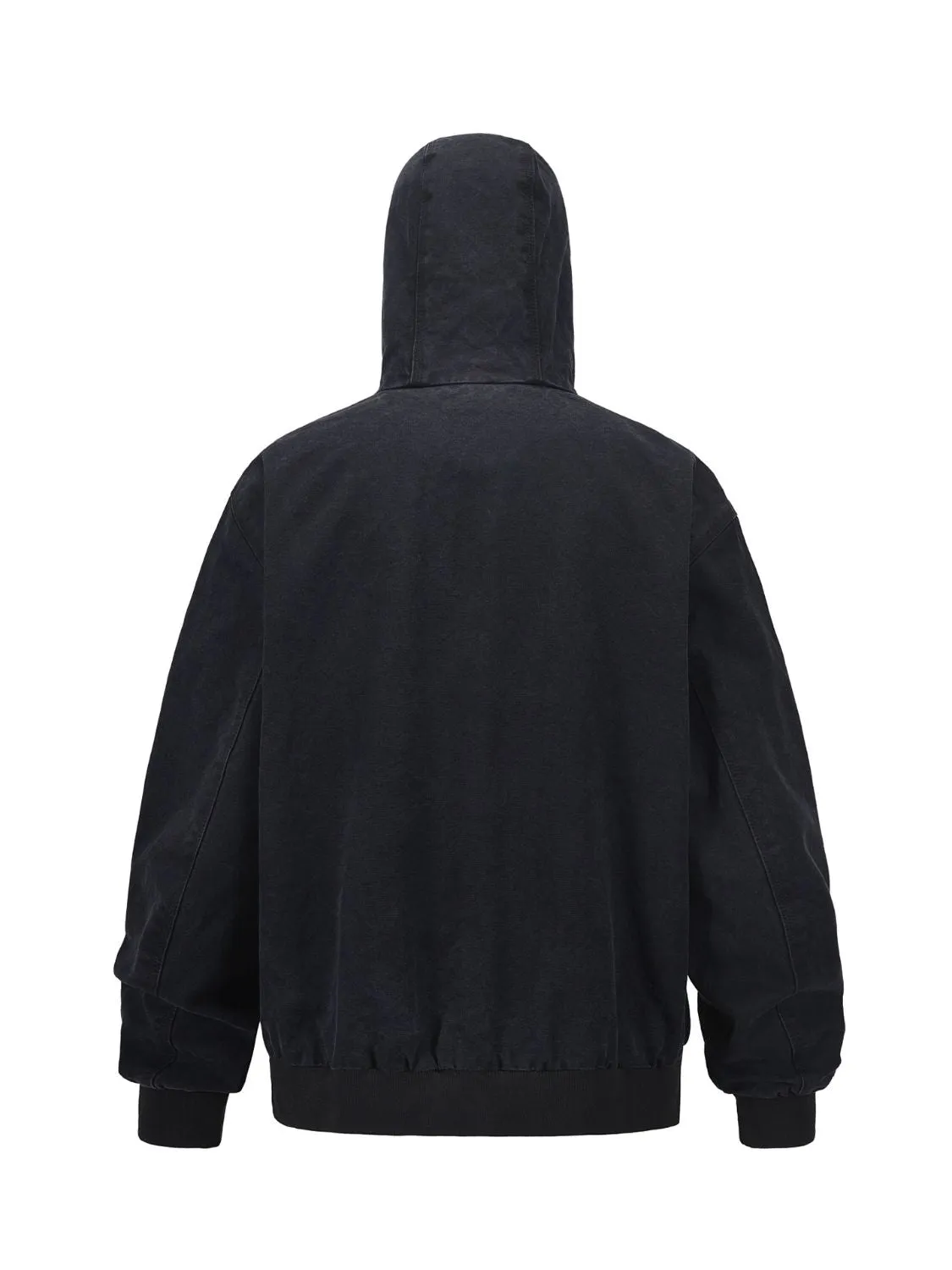 Men's Zip Up Washed Hooded Jacket sold by Unique Kulture product image thumbnail 5