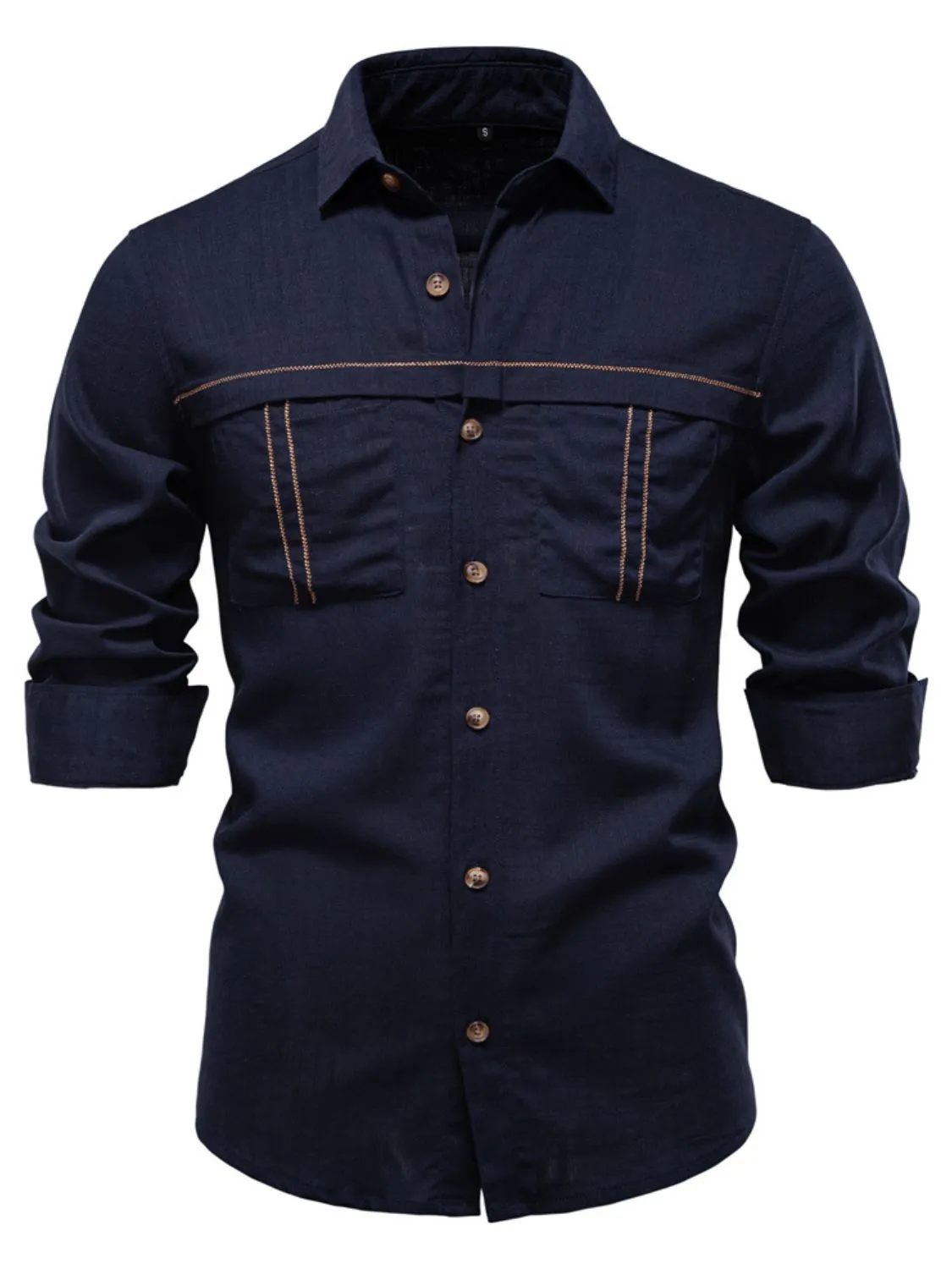 Men's Button Down Collared Neck Shirt sold by Unique Kulture