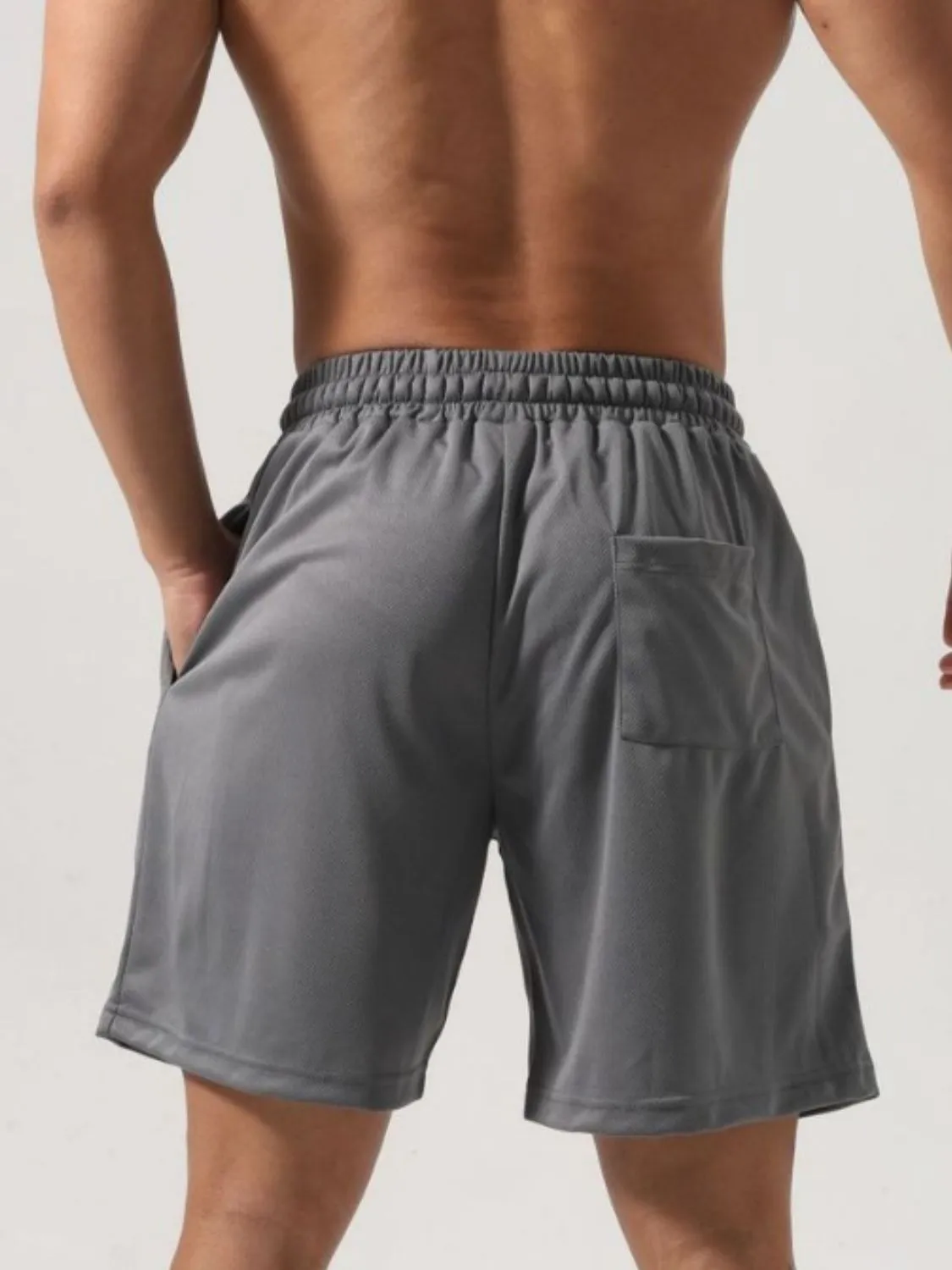 Men's Plus Size Letter Drawstring Shorts sold by Unique Kulture product image thumbnail 5