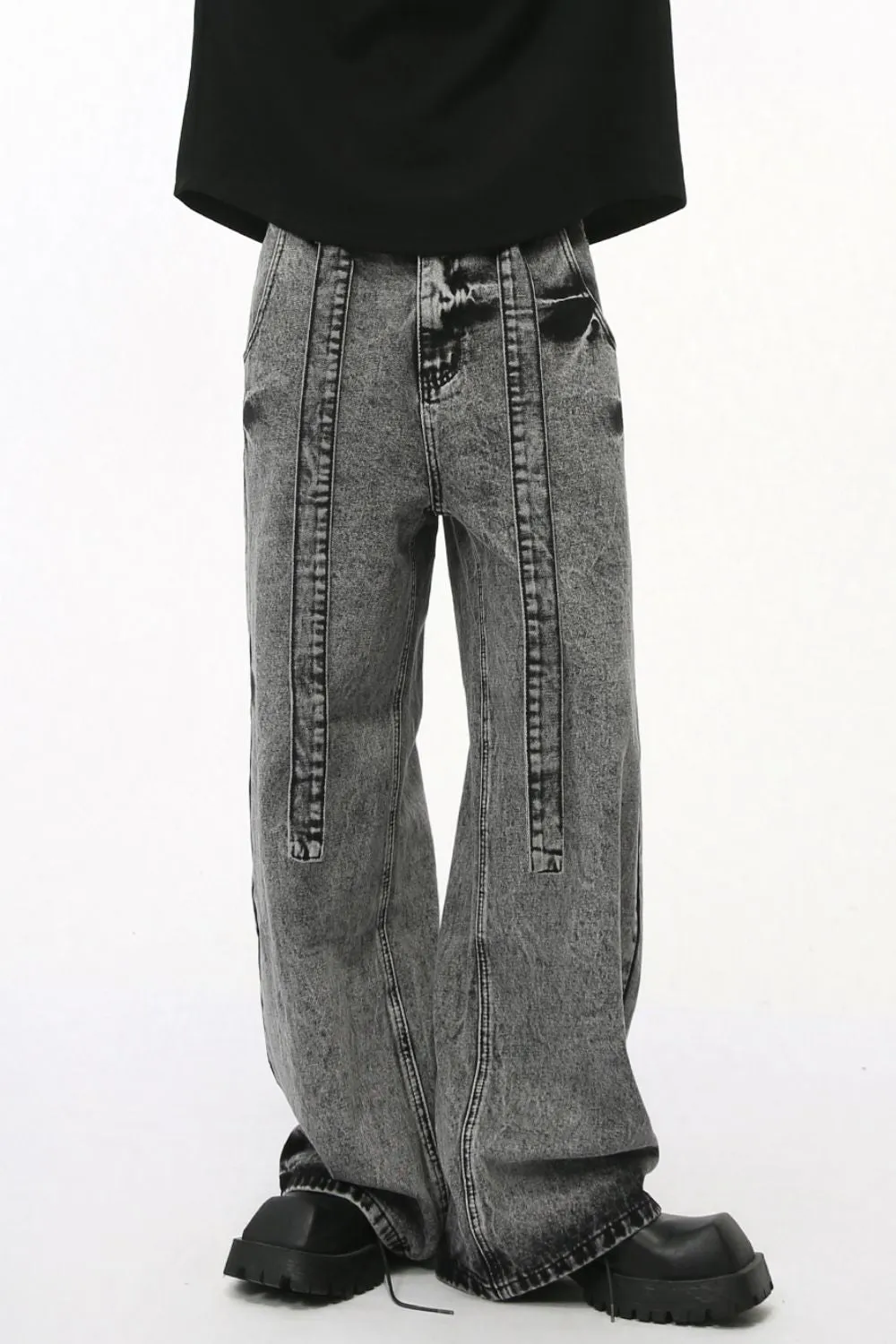 Wide Leg Jeans with Pockets sold by Unique Kulture product image thumbnail 5