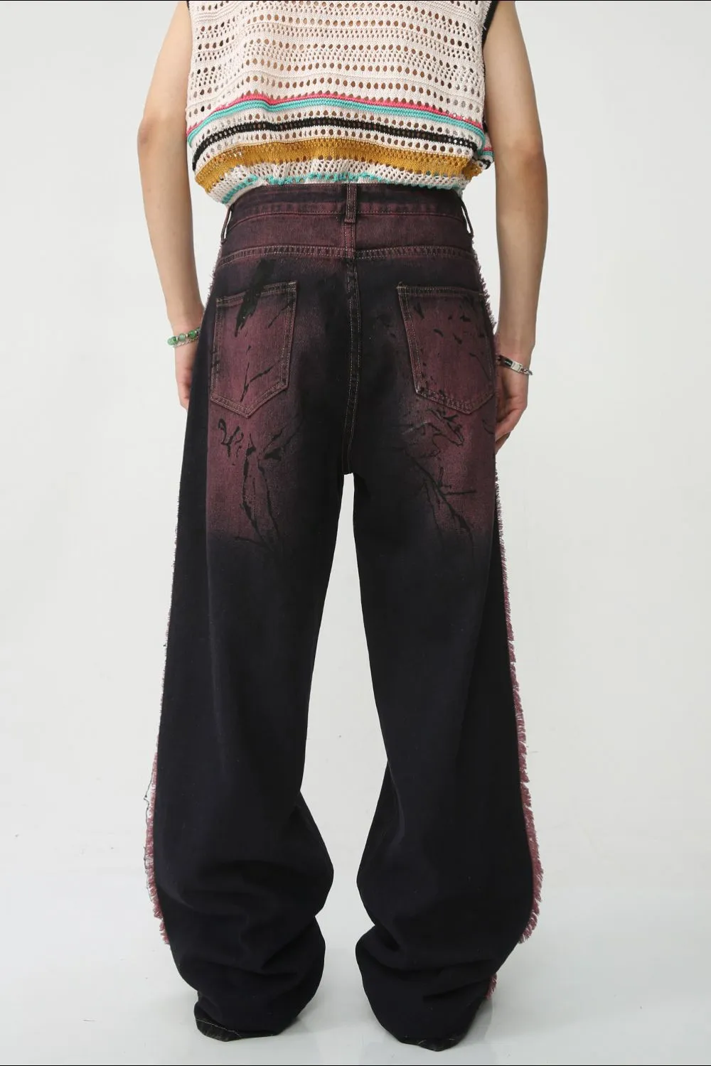 Raw Edge Mid Rise Men's Jeans sold by Unique Kulture product image thumbnail 3