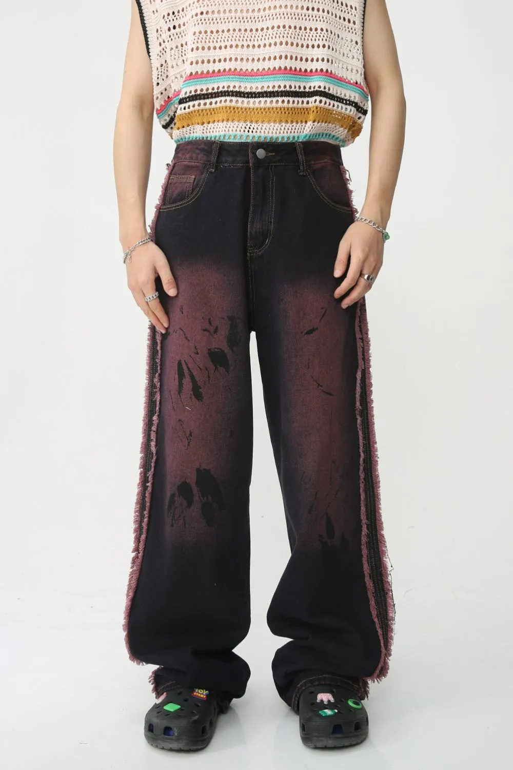 Raw Edge Mid Rise Men's Jeans sold by Unique Kulture product image thumbnail 2