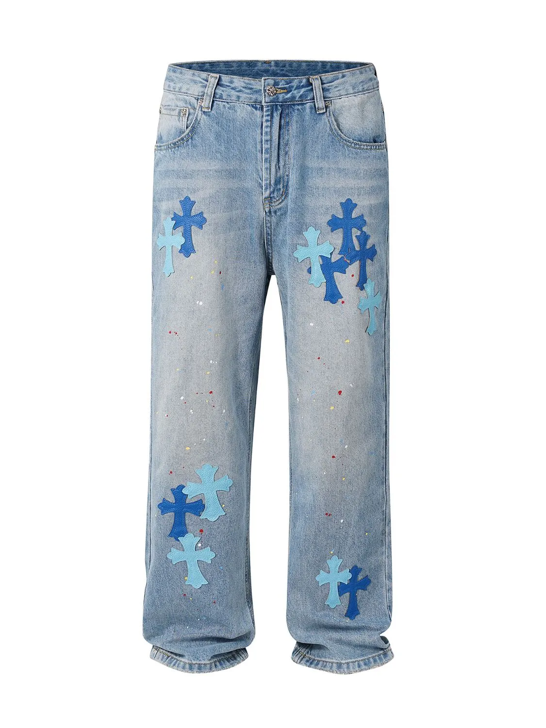 Men's Cross Wide Straight Jeans sold by Unique Kulture product image thumbnail 3