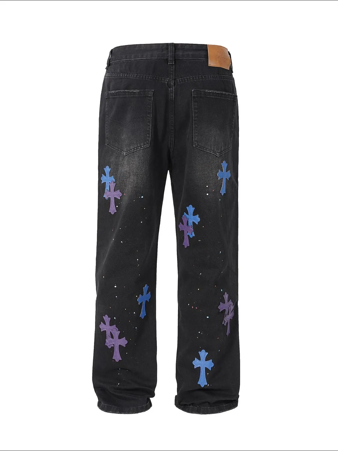 Men's Cross Wide Straight Jeans sold by Unique Kulture product image thumbnail 2
