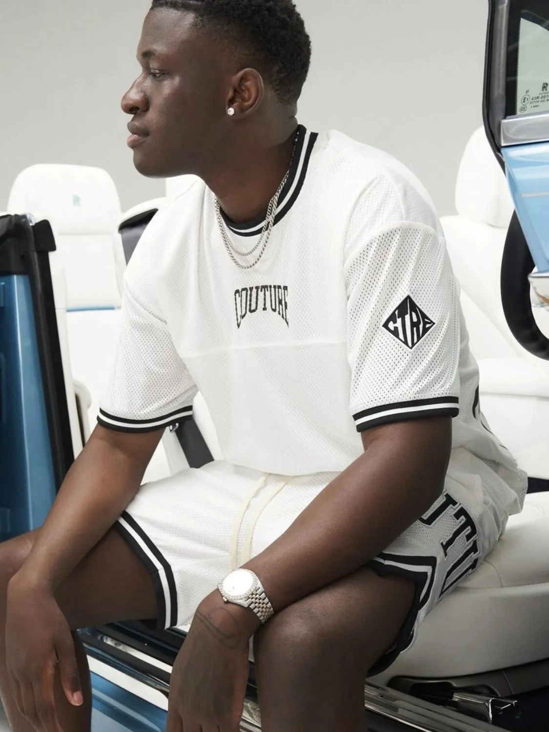 Men's Plus Size Letter Drawstring Shorts sold by Unique Kulture product image thumbnail 3