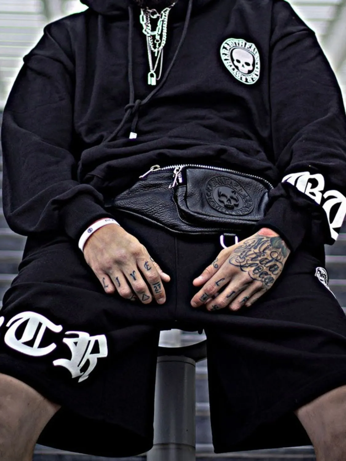 Men's Plus Size Elastic Waist Shorts sold by Unique Kulture product image thumbnail 2