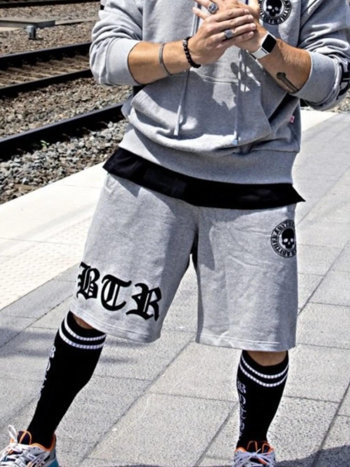 Men's Plus Size Elastic Waist Shorts sold by Unique Kulture product image thumbnail 3