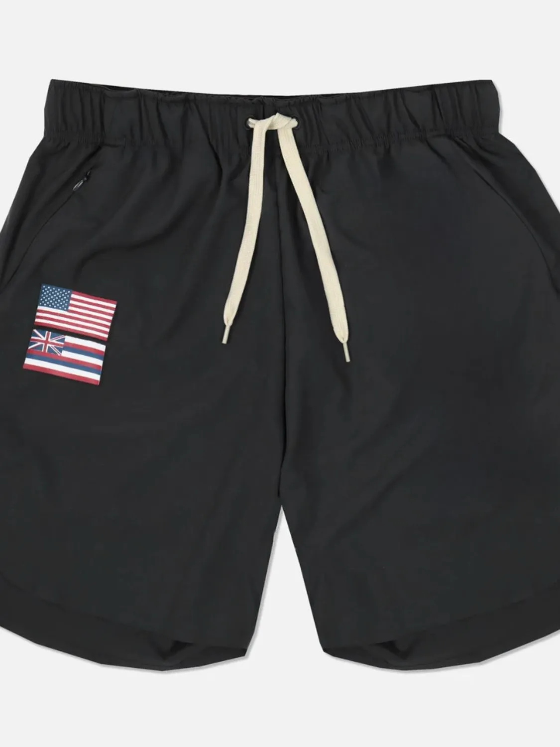 Men's Plus Size Drawstring US Flag Active Shorts sold by Unique Kulture product image thumbnail 3