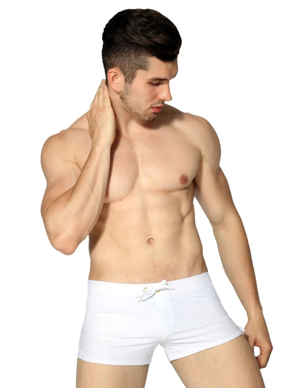 Men's Drawstring Swim Shorts sold by Unique Kulture product image thumbnail 5