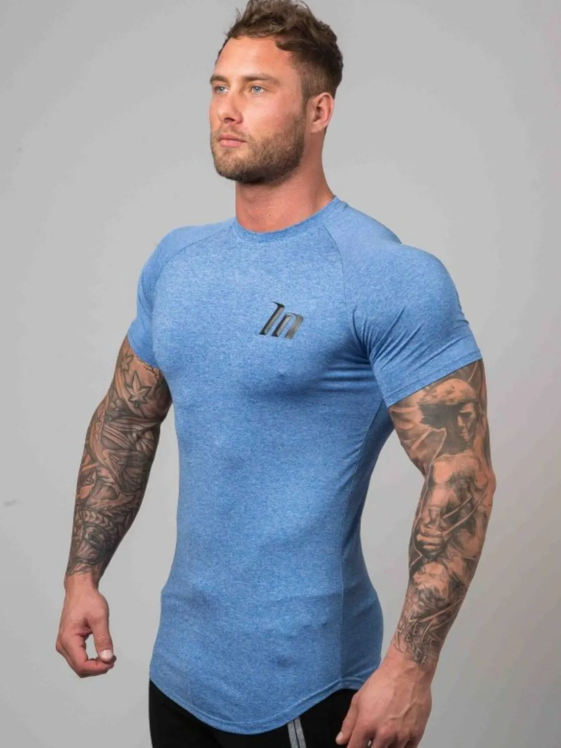 Men's Plus Size Round Neck Short Sleeve T-Shirt sold by Unique Kulture product image thumbnail 2