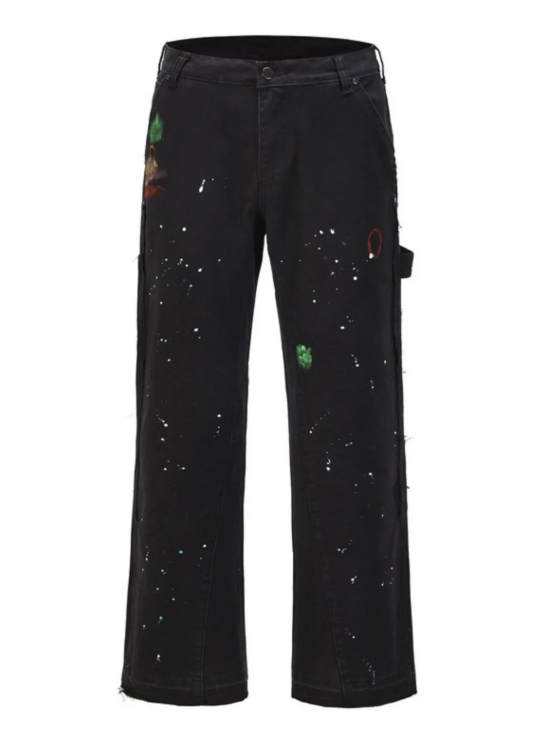 Men's Washed Bootcut Cargo Jeans sold by Unique Kulture product image thumbnail 3