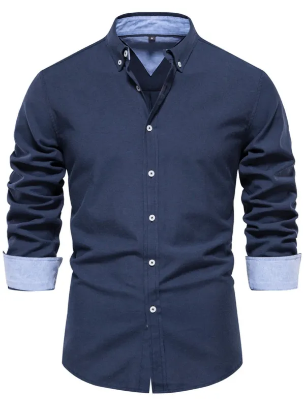 Men's Button Down Collared Neck Shirt sold by Unique Kulture