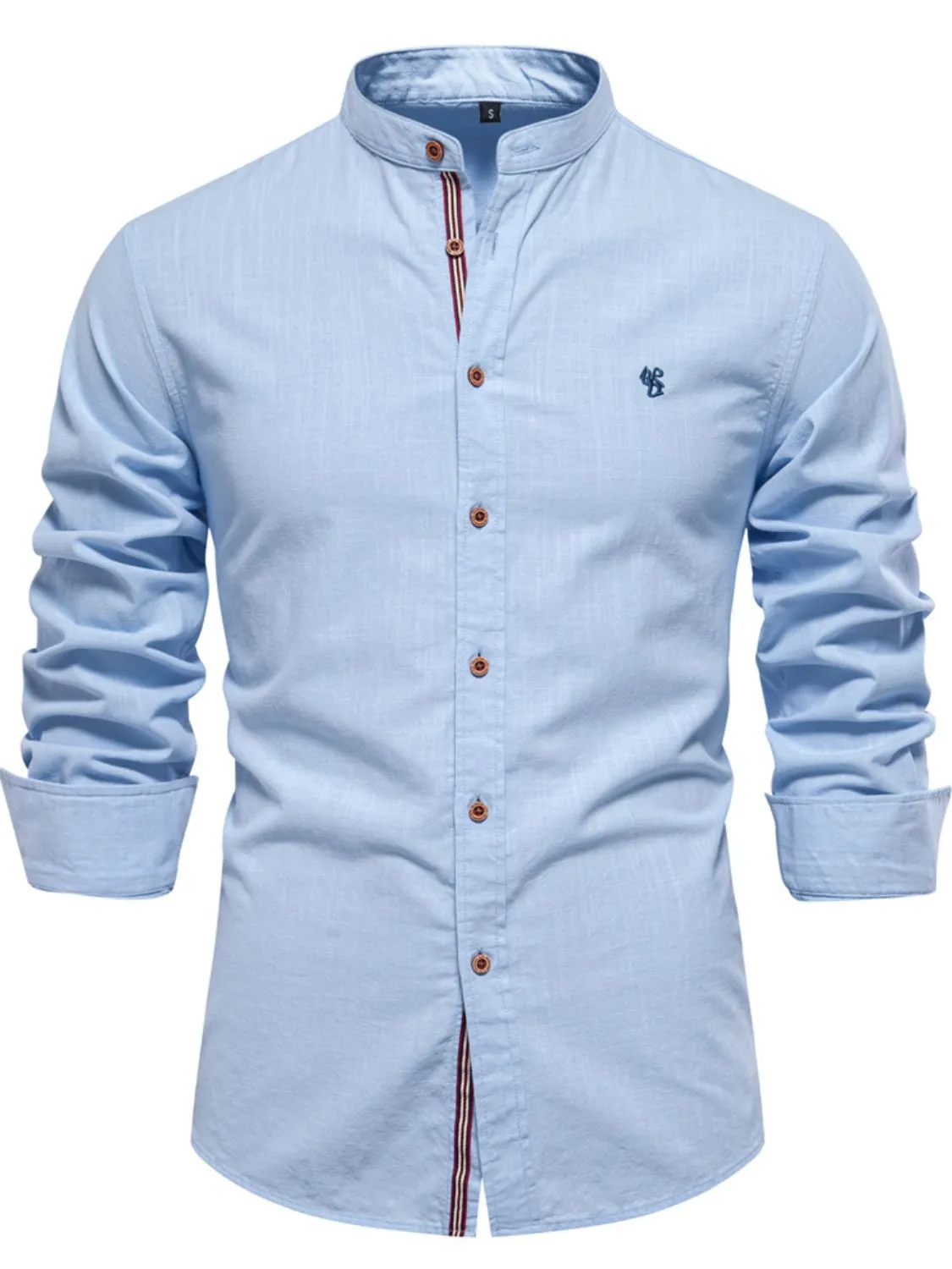 Men's Full Size Button Down Embroidered Shirt Plus Size sold by Unique Kulture product image thumbnail 2