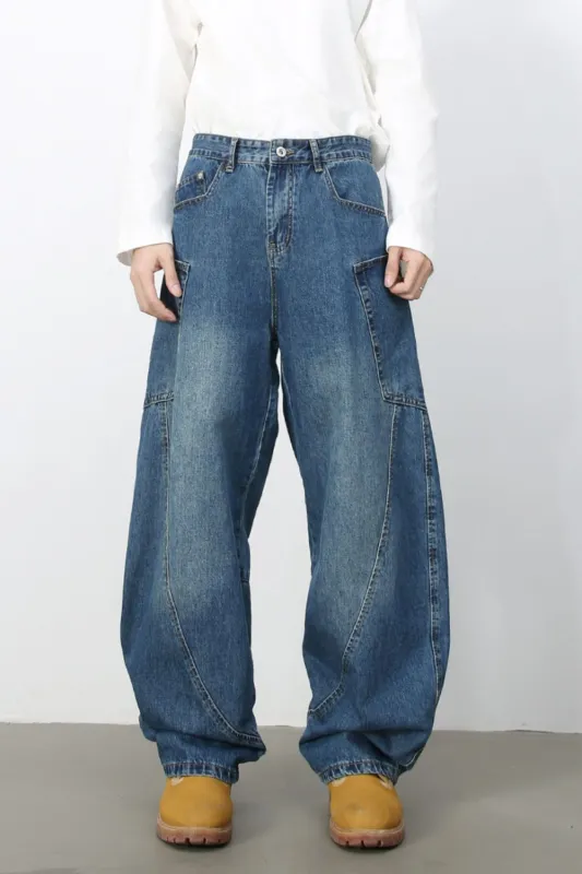 Men's Wide Leg Jeans sold by Unique Kulture