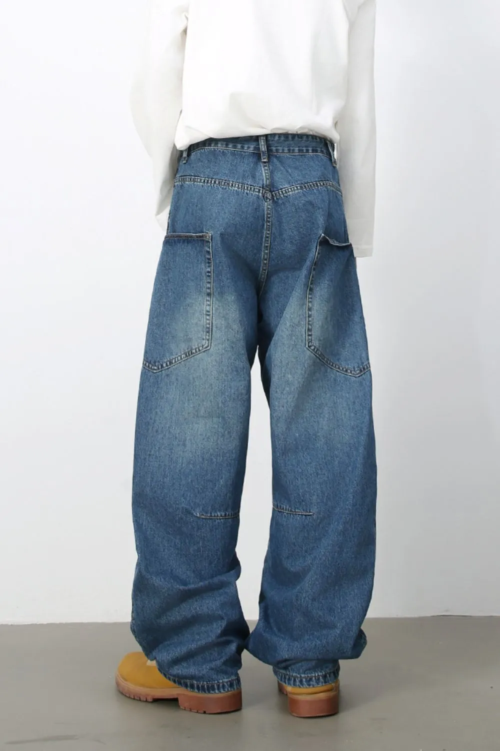 Men's Wide Leg Jeans sold by Unique Kulture product image thumbnail 3